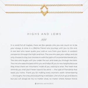 HIGHS AND LOWS ICON NECKLACE